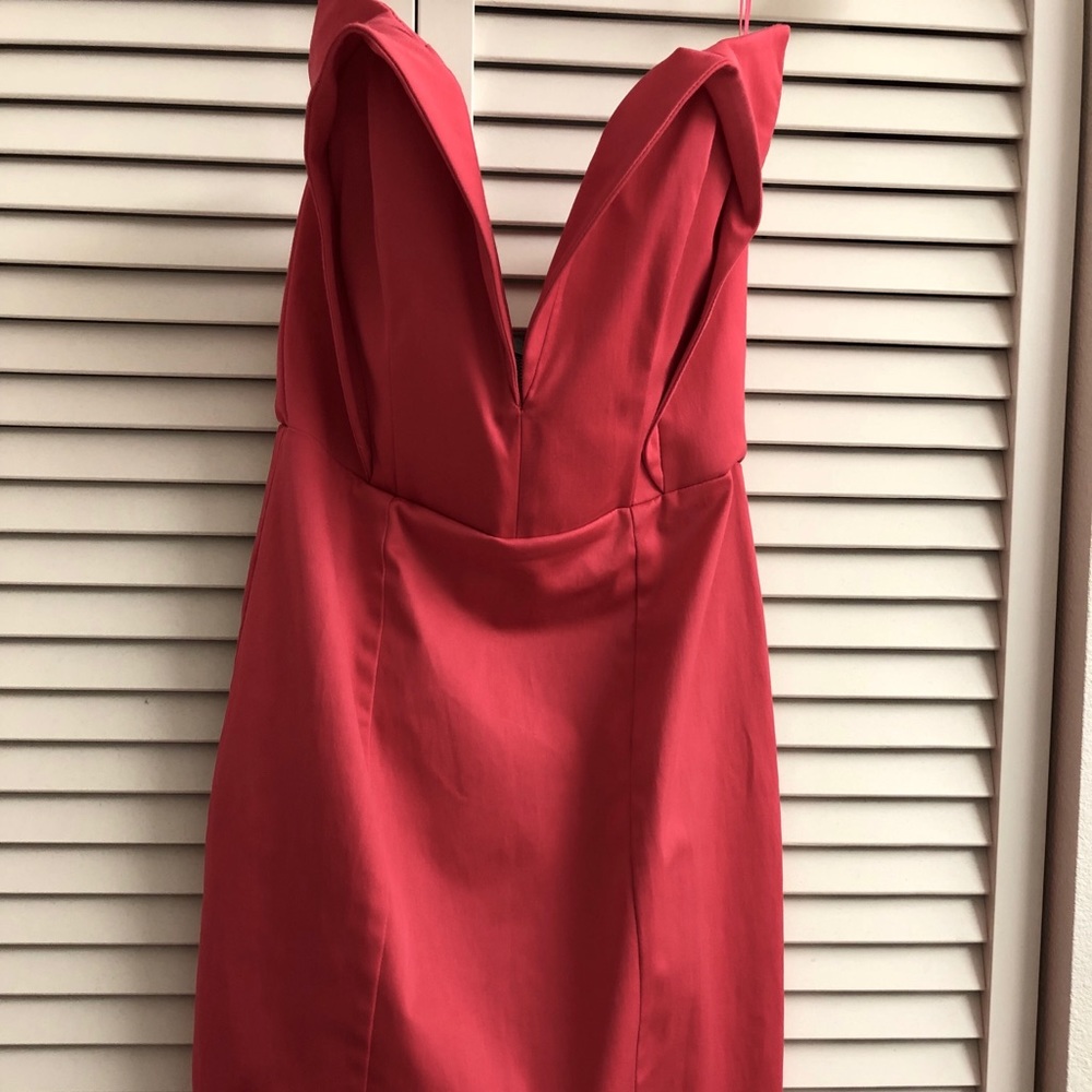 Nasty Gal sweetheart plunge dress
